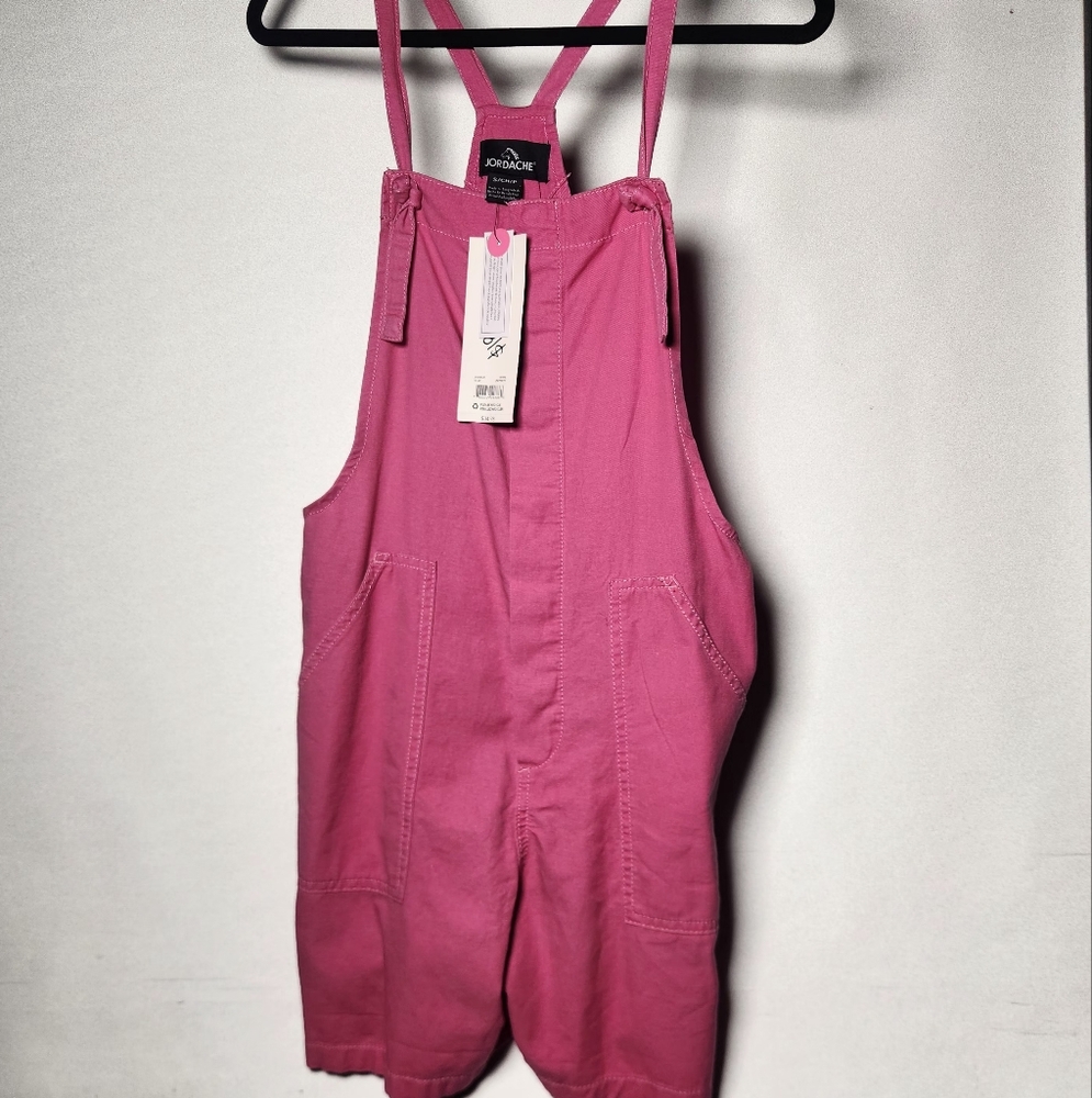 Pink Overalls